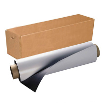 Magnetic Roll with white glossy vinyl